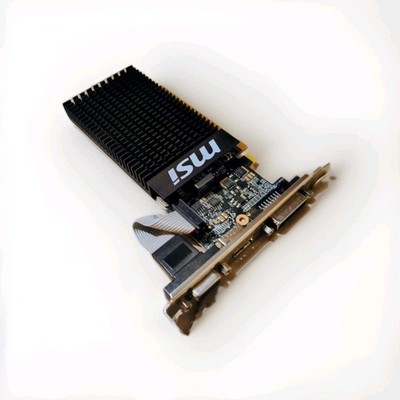 MSI NVIDIA GeForce GT 710 1GB GDDR3 Graphics Card