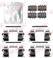 Quick Brake ZubehöRsatz Scheibenbremsbelag BremsklöTze FüR Hyundai Kona SX2 1.6