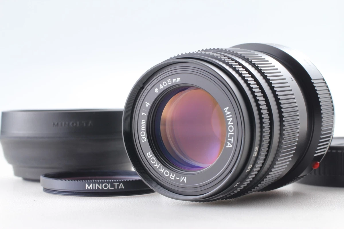 LAITZ❗️MROKKOR 90mm f/4レンズ‼️ Minolta f/4 Camera Lenses 90mm Focal for sale | eBay