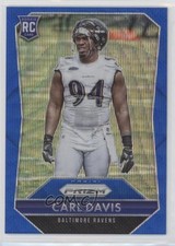 2015 Panini Prizm Rookies Blue Wave Prizm 74/150 Carl Davis #215 03xg