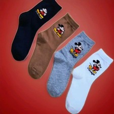 MICKEY MOUSE SOCKS 4PC SET NEW