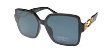 NEW SEAN JOHN SJS2028CE SUNGLASSES BLACK FULL-RIM 0-0-0 001 OVERSIZED WOMENS