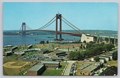s28227 Verrazano Narrows Bridge Brooklyn New York City USA Postkarte