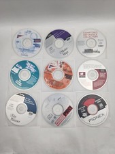 Lot Of 9 Vintage PC Software Programs Windows 95 / 3.1 CD-ROM Disc Only