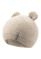 StrickmüTze Ohren 41 Sand Sterntaler Gots Bio Baumwolle Unisex Beanie