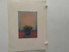 4/150 Artist MARTIN WARE original Etching On Paper In Colour