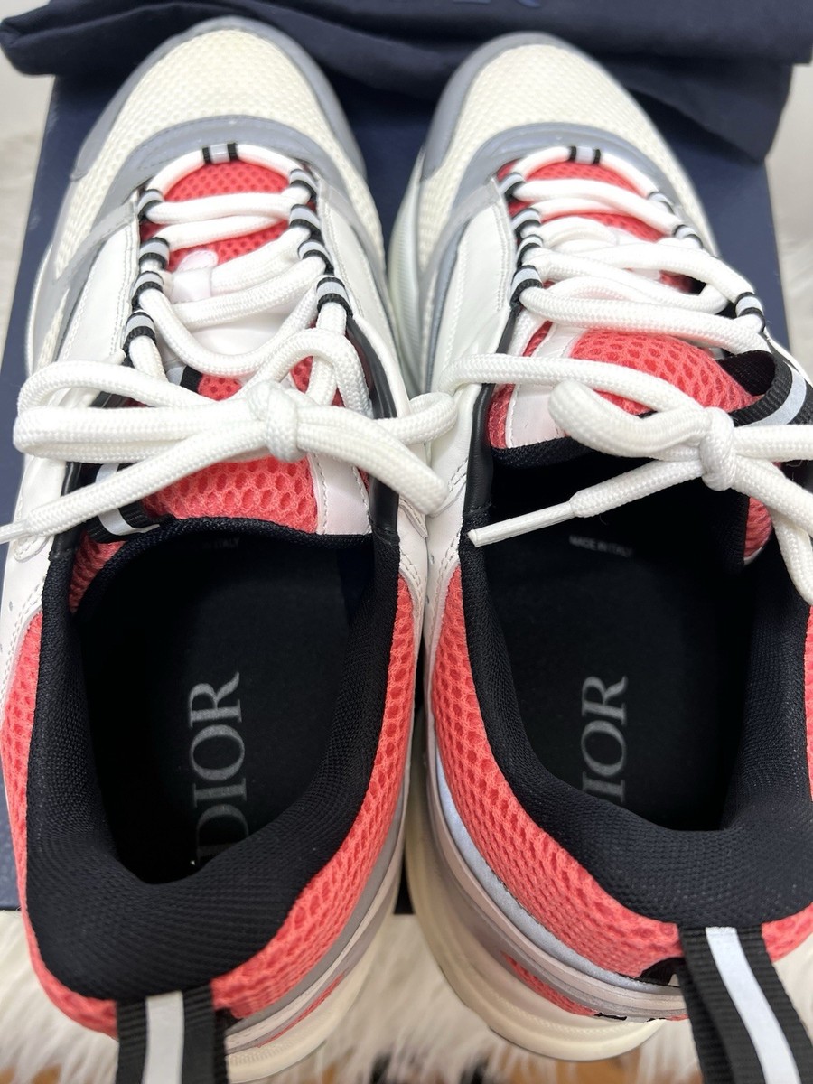 red Dior リボン Dior Red Oblique B27 Sneaker – Savonches