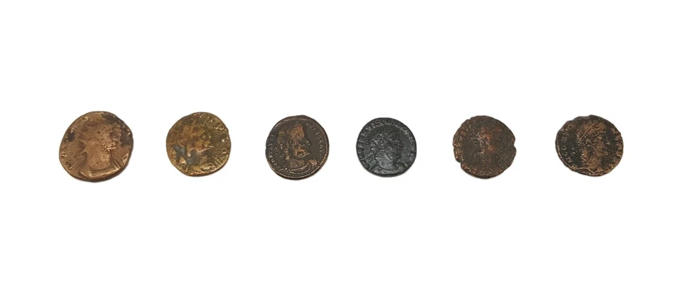 12 Bronze Coins Galienus Constantine & More Rise of Christianity in Ancient Rome - Image 4 of 4