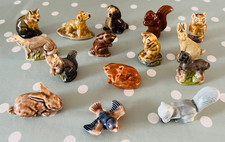 Job lot of 15 Wade Whimsies British Wild Animals inc Hare, early white squirrel