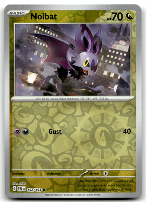 Noibat Common SV02: Paldea Evolved 152/193 LP