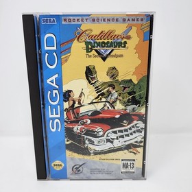 Cadillacs and Dinosaurs: The Second Cataclysm (Sega CD, 1994) Complete CIB