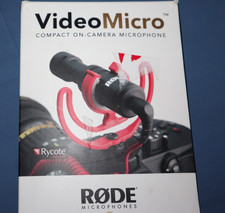 Rode VideoMicro Compact On Camera Microphone