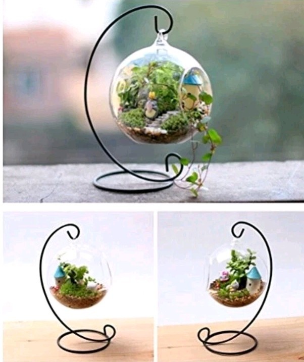 24 PC, 11" Ornament Display Stand Hanging Stand Holder for  Christmas, Wedding.