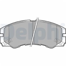 Delphi Bremsbeläge vorne für Isuzu Trooper Opel Frontera Monterey