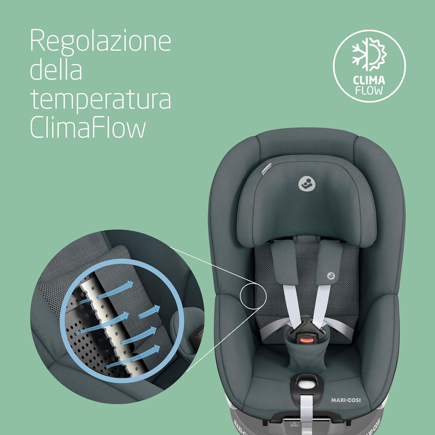 Seggiolino Auto Pearl 360 I-Size per Bambini foto 4
