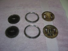 1969 Mach 1 Mustang Ford Roof Pillar Quarter Panel Emblem Exterior Oem Pair