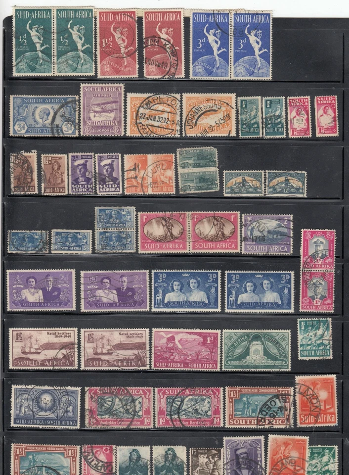 South Africa Semi Postals, Airmails, Pairs and not!   See all Scans — 第 2/4 张图片