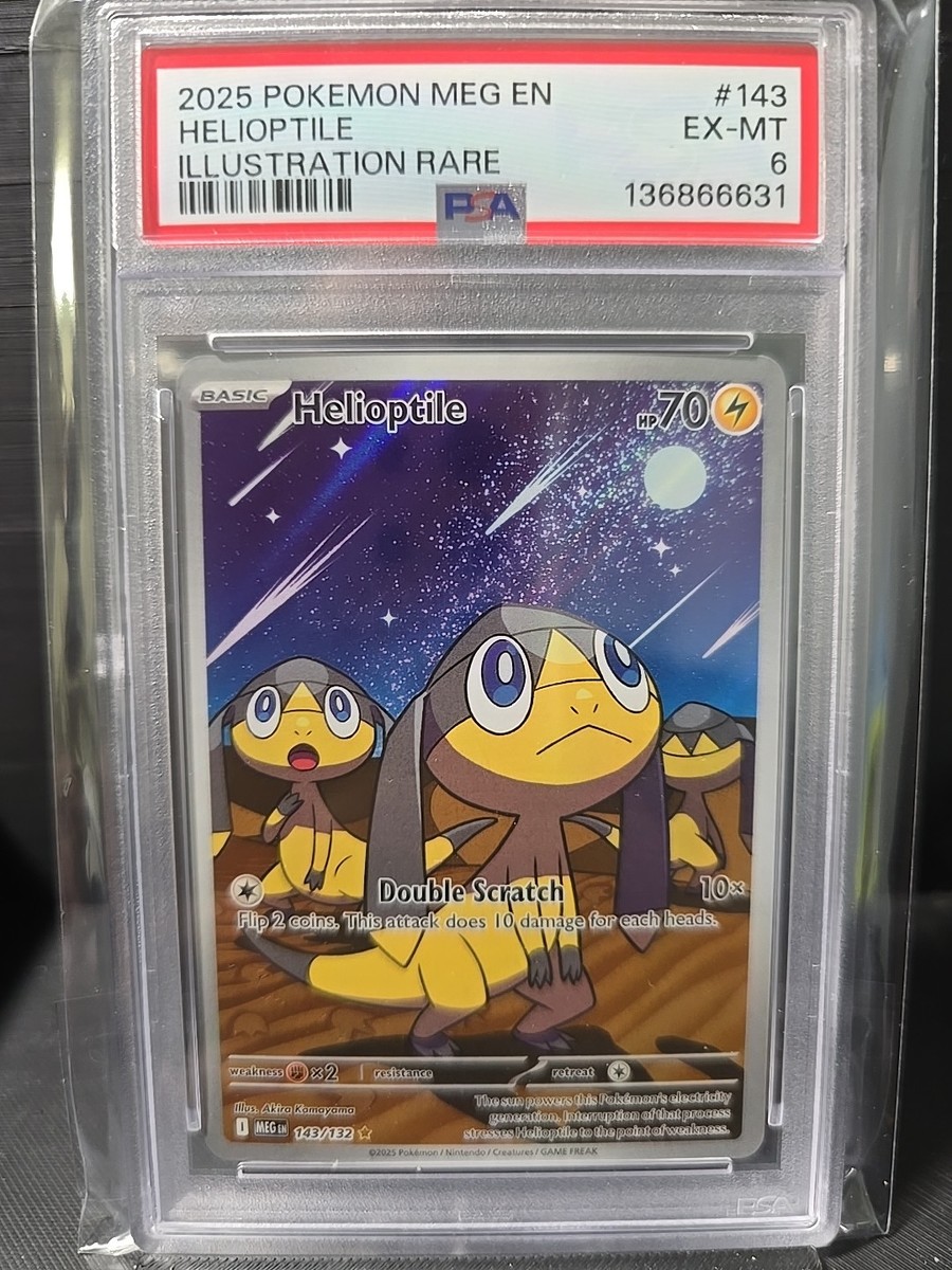 Helioptile 143/132 Me01: Mega Evolution Holo for sale online
