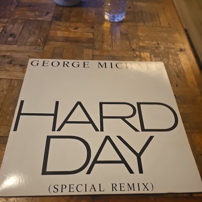 GEORGE MICHAEL   HARD DAY (SPECIAL REMIX)  Vinyl 12  Record Single