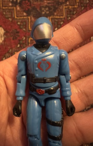 Vintage GI Joe ARAH Cobra Commander Mickey Mouse 1982 Straight Arm Hasbro