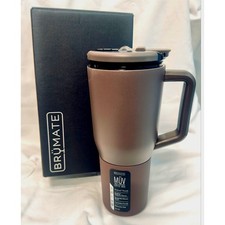 New Br Mate M v 35oz Leakproof Insulated Coffee Mug Tumbler in shade Java 