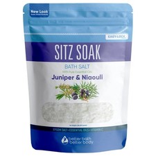 Sitz Bath Soak 2-Lbs Sitz Salt Epsom Salt Hemorrhoid Soothing with Pure Essen...