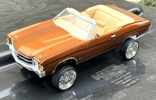 118 Maisto 1971 Chevrolet Chevelle Donk Hi-riser Hiriserz Spinners Diecast Car 118 Maisto 1971 Chevrolet Chevelle Donk Hi-riser Hiriserz Spinners Diecast Car
