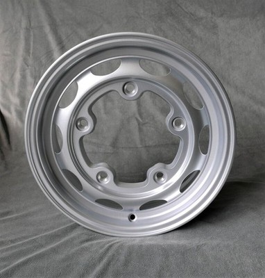 4x Maxilite Wheels for Porsche 356 and Volkswagen - Aluminum OE Steel look, 5x15
