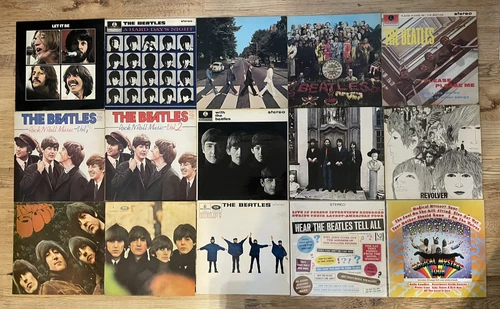 The Beatles Job lot x 15 Magical Mystery, Abbey Road, Help! Sgt Pepper VG+-NM