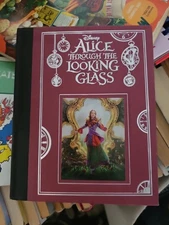 Walt Disney Press Alice Through the Looking Glass Hardcover Book Lewis Carroll