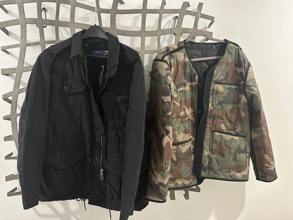 Polo Ralph Lauren Military Jacket Black Coats, Jackets & Vests for