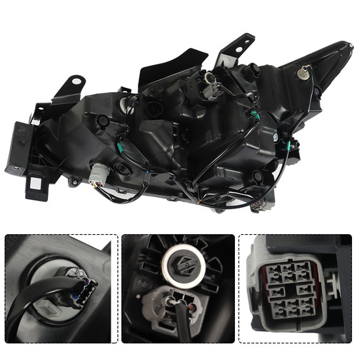 Front Headlight Lamp LED Black Left/Driver Side For 2017-2021 Mazda CX5 w/o AFS - Picture 7 of 12