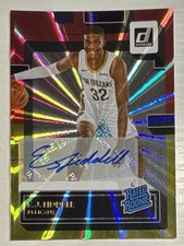 EJ Liddell 2022 Donruss Rated Holo Red and Gold Laser Signatures Rookie Auto RC