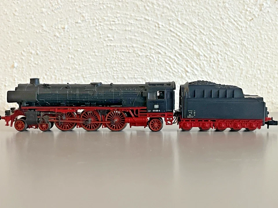 Fleischmann Spur N 7169 Dampflok 011 091-6 Digital mit Sound DCC - Bild 2 von 4