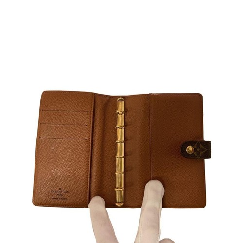 LOUIS VUITTON Agenda PM_Monogram Canvas Brown All-Over Print Men's - Picture 4 of 5
