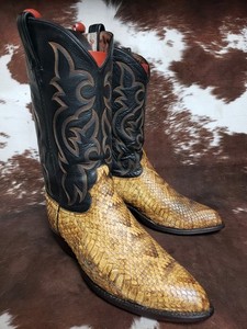 Tony Lama Rattlesnake Boots for sale | eBay display picture 1