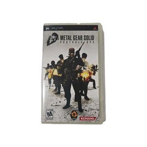 Metal gear solid: portable ops Sony playstation portable | eBay
