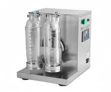 NEW Double-frame Auto Bubble Boba Tea Milk Shaker Shaking Making Machine//.