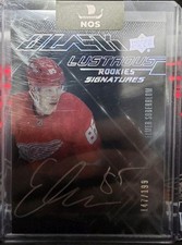 ELMER SODERBLOM  22-23 UD Black Lustrous Rookie Signatures Tier 2 LS-ES 147/199