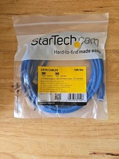StarTech N6PATCH10BL 10 ft Blue Snagless Cat6...
