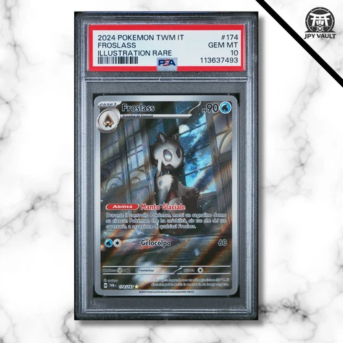 Pokemon Card Italian - Froslass Art Rare #197 - IT-Twilight Masquerade - PSA 10