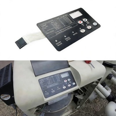 Schalter Membran Pad Intuitives Layout Einfache Installation Ersatz Kit