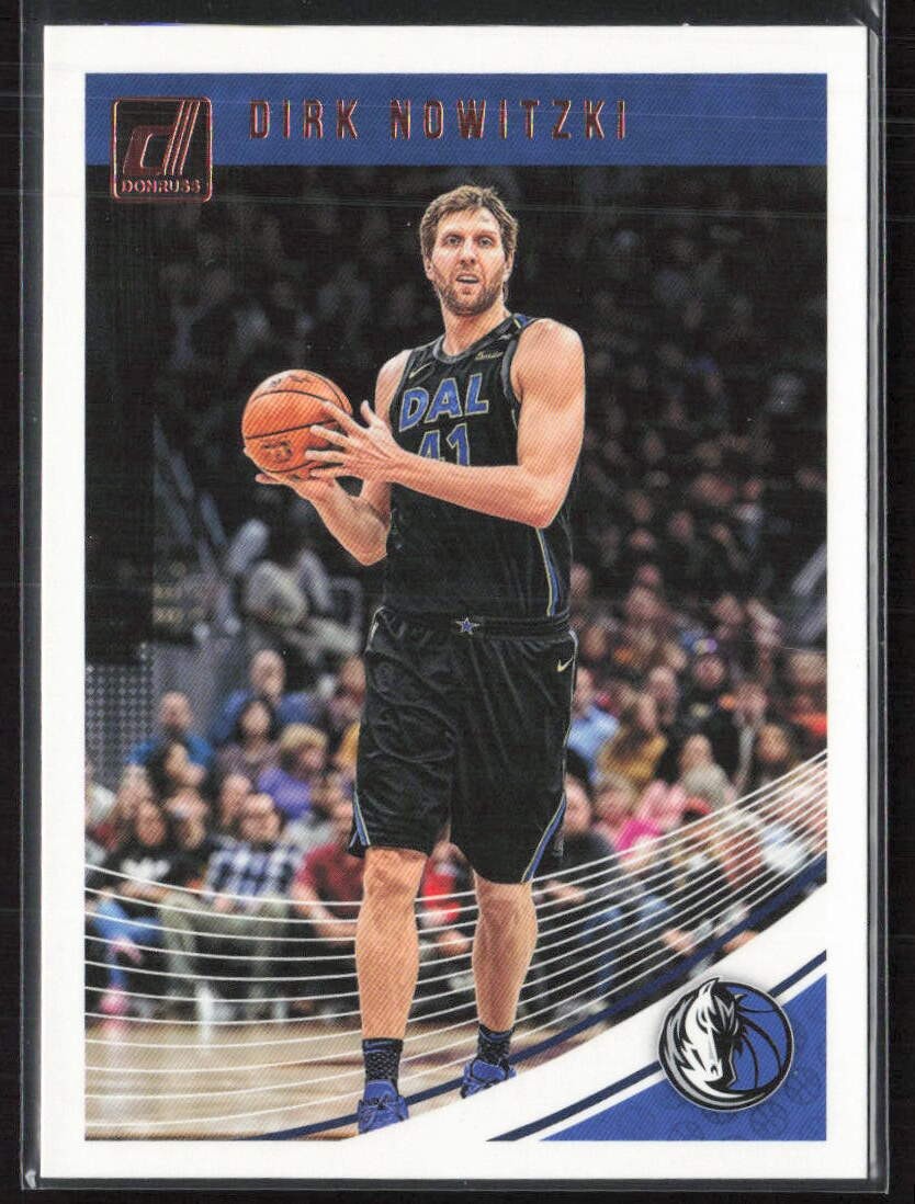 2018-19 Donruss #40 Dirk Nowitzki Dallas Mavericks (A5)