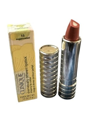 Clinique Dramatically Different Lipstick 15 Sugarcoated 0.10oz / 3g-New in Box