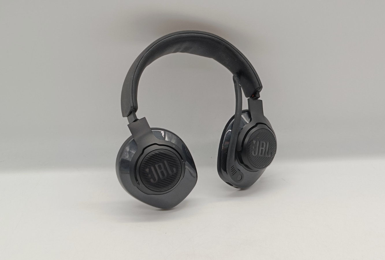 NO PADS/CABLE JBL Quantum 400 gaming headset USB-C 3.5mm wired over-ear black