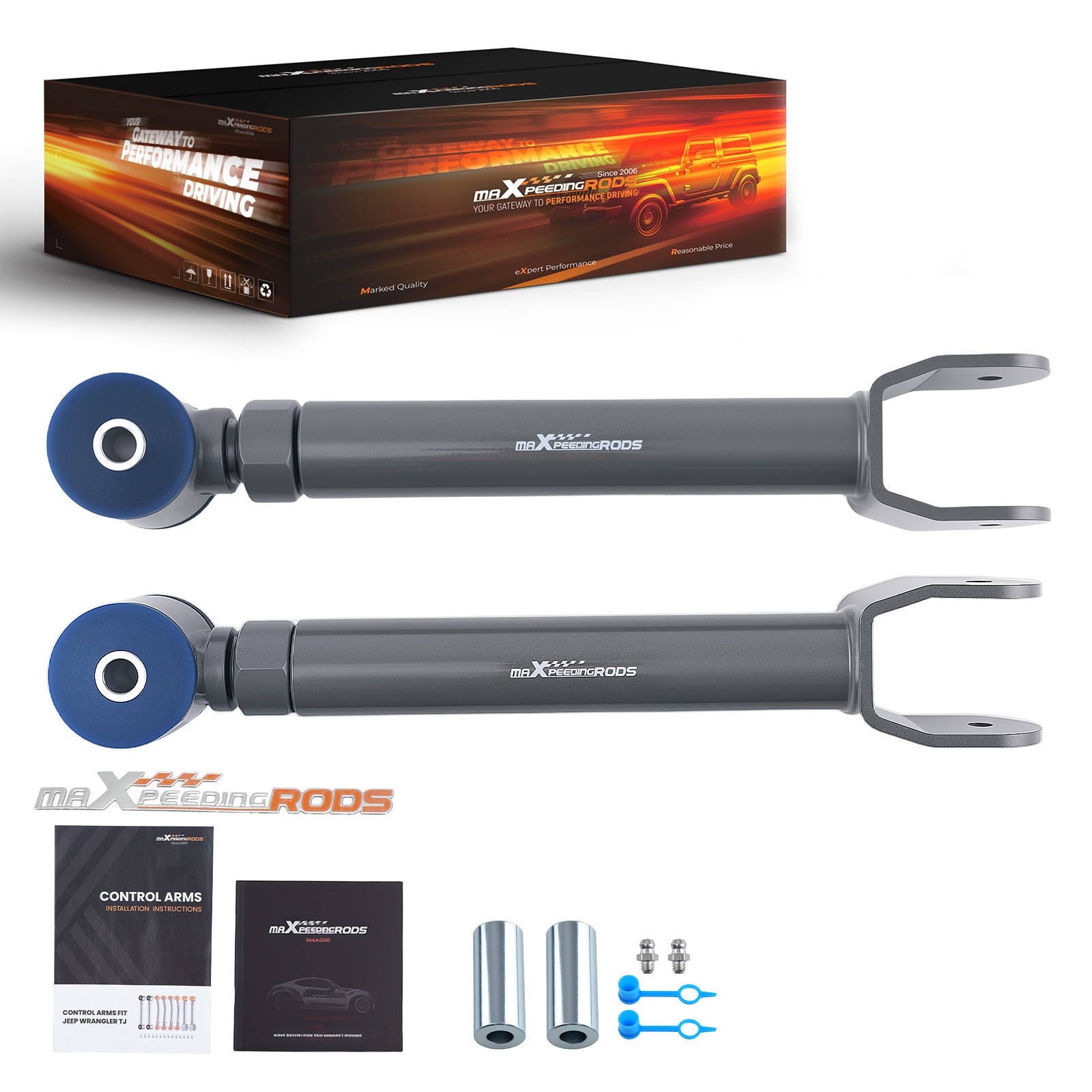 Adjustable Control Arms for Jeep Wrangler TJ Grand Cherokee ZJ WJ Cherokee XJ