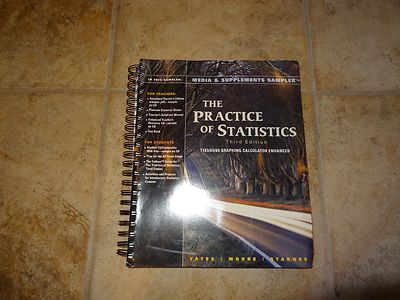 THE PRACTICE OF STATISTICS MEDIA & SUPPLEMENTS SAMPLER SPIRAL BOUND BOOK