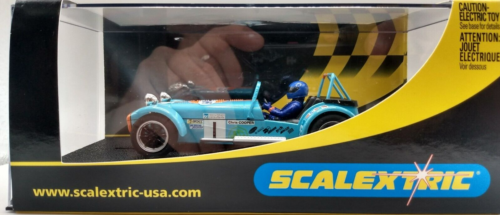 Gulf No.1 Caterham 7 C2490 Scalextric 1/32 Slot Car - Picture 1 of 8