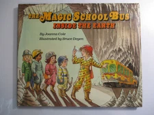 The Magic School Bus Inside The Earth, Joanna Cole, Bruce Degen, 3rd, DJ, 1987