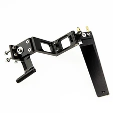 Z Type 110mm Rudder /w Strut Black for 4.76mm (3/16") Flex Cable RC Racing Boat